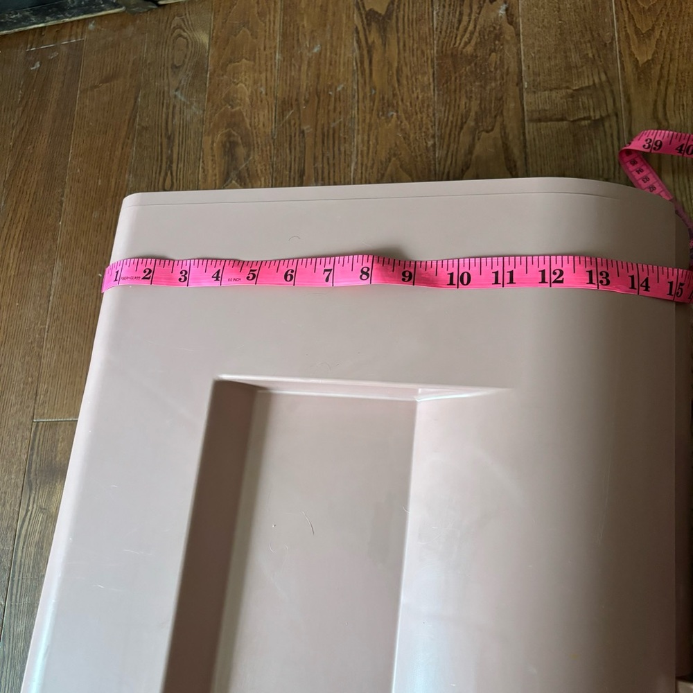 Vintage Tupperware pink large rice plastic storage and dispenser container - Picture 5 of 16
